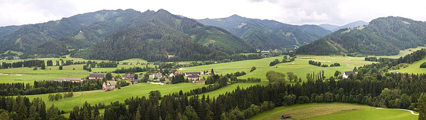 Die Umgebung rund um Oberzeiring